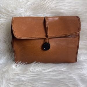 Valentino Vintage Leather Clutch
